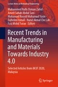 Cover: Recent Trends in Manufacturing and Materials Towards Industry 4.0 - Springer
