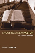 Cover: Choosing a New Pastor - Wipf and Stock