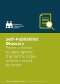 Cover: Self-Publishing Glossary - Publishdrive