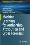 Cover: Machine Learning for Authorship Attribution and Cyber Forensics - Springer