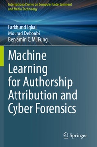 Enlarge image Cover: Machine Learning for Authorship Attribution and Cyber Forensics - Springer