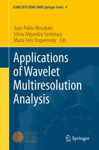 Enlarge image Cover: Applications of Wavelet Multiresolution Analysis - Springer