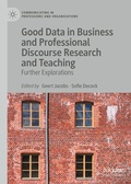 Cover: Good Data in Business and Professional Discourse Research and Teaching - Palgrave Macmillan