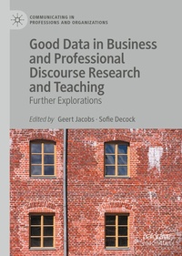 Abbildung von: Good Data in Business and Professional Discourse Research and Teaching - Palgrave Macmillan