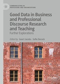 Cover: Good Data in Business and Professional Discourse Research and Teaching - Palgrave Macmillan