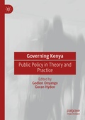 Cover: Governing Kenya - Palgrave Macmillan