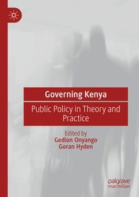 Enlarge image Cover: Governing Kenya - Palgrave Macmillan