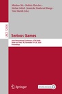 Cover: Serious Games - Springer