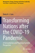 Cover: Transforming Nations after the COVID-19 Pandemic - Springer