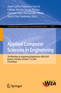 Cover: Applied Computer Sciences in Engineering - Springer