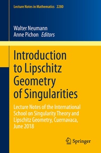 Abbildung von: Introduction to Lipschitz Geometry of Singularities - Springer