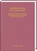 Cover: Quellenforschung im 21. Jahrhundert - Harrassowitz Verlag