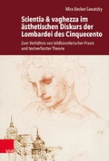Cover: Scientia & vaghezza im &auml;sthetischen Diskurs der Lombardei des Cinquecento - Vandenhoeck & Ruprecht