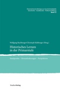 Cover: Historisches Lernen in der Primarstufe - Studien Verlag