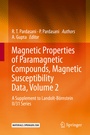 Cover: Magnetic Properties of Paramagnetic Compounds, Magnetic Susceptibility Data, Volume 2 - Springer