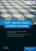Cover: BOPF - Business-Objekte mit ABAP entwickeln - SAP PRESS
