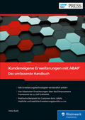 Cover: Kundeneigene Erweiterungen mit ABAP - SAP PRESS
