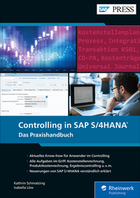Abbildung von: Controlling in SAP S/4HANA - SAP PRESS