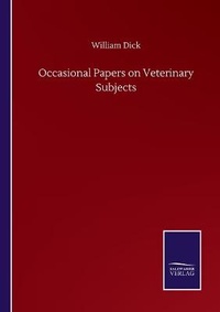 Enlarge image Cover: Occasional Papers on Veterinary Subjects - Salzwasser-Verlag GmbH