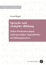 Cover: Sprache und (Subjekt-)Bildung - Verlag Barbara Budrich