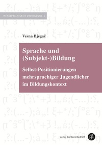 Abbildung von: Sprache und (Subjekt-)Bildung - Verlag Barbara Budrich