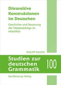 Cover: Ditransitive Konstruktionen im Deutschen - Stauffenburg