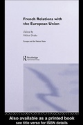 Cover: French Relations with the European Union - Routledge
