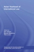 Cover: Asian Yearbook of International Law - Routledge