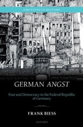 Cover: German Angst - OUP eBook