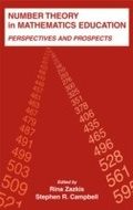 Cover: Number Theory in Mathematics Education - Routledge