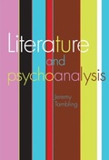 Cover: Literature and Psychoanalysis - Manchester University Press