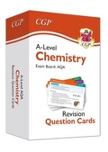 Cover: A-Level Chemistry AQA Revision Question Cards - Coordination Group Publications Ltd (CGP)