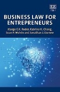 Cover: Business Law for Entrepreneurs - Edward Elgar Publishing