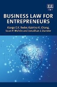 Abbildung von: Business Law for Entrepreneurs - Edward Elgar Publishing