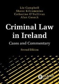 Cover: Criminal Law in Ireland 2nd edition - Clarus Press Ltd