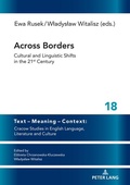 Cover: Across Borders - Peter Lang Verlag