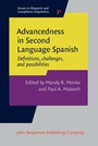 Cover: Advancedness in Second Language Spanish - John Benjamins Publishing Company