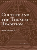 Cover: Culture and the Thomist Tradition - Routledge