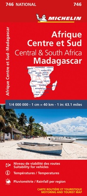 Abbildung von: Michelin Zentral- und Südafrika, Madagaskar - Michelin Editions des Voyages