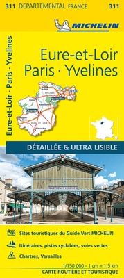 Abbildung von: Michelin Paris - Ile de France / West - Michelin Editions des Voyages