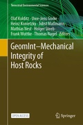 Cover: GeomInt-Mechanical Integrity of Host Rocks - Springer