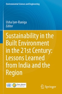 Enlarge image Cover: Sustainability in the Built Environment in the 21st Century: Lessons Learned from India and the Region - Springer