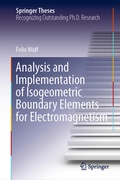 Cover: Analysis and Implementation of Isogeometric Boundary Elements for Electromagnetism - Springer