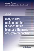 Cover: Analysis and Implementation of Isogeometric Boundary Elements for Electromagnetism - Springer