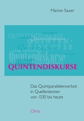 Cover: Quintendiskurse - Georg Olms Verlag