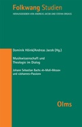 Cover: Musikwissenschaft und Theologie im Dialog - Georg Olms Verlag