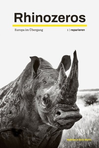 Abbildung von: Rhinozeros 1 - Matthes & Seitz Berlin