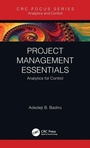 Cover: Project Management Essentials - CRC Press