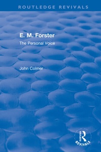 Enlarge image Cover: E. M. Forster - Routledge