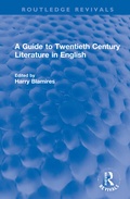 Cover: A Guide to Twentieth Century Literature in English - Routledge
